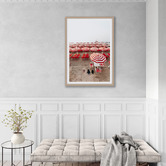 Sandhaven Studio Seaside Stripes Printed Wall Art