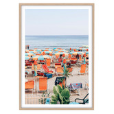 Sandhaven Studio Orange Oasis Printed Wall Art