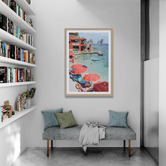 Sandhaven Studio Coastal Capri Printed Wall Art
