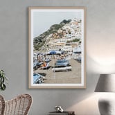 Sandhaven Studio Vintage Positano Printed Wall Art