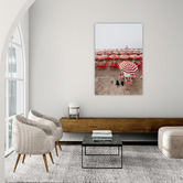 Sandhaven Studio Seaside Stripes Printed Wall Art