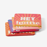 Hottie 4 Piece Sunnie Hey Hottie Coaster Set