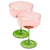 Hottie Sunnie 200ml Coupe Glasses
