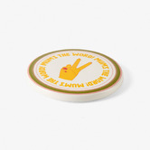 Hottie Sunnie Mum&#039;s The Word Stoneware Coasters
