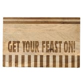 Hottie Buddie Get Your Feast On Mango Wood Picnic Table