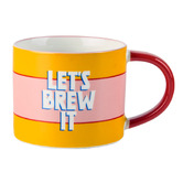 Hottie Sunnie Let&#039;s Brew It 300ml Stoneware Mugs