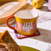 Hottie Sunnie Let&#039;s Brew It 300ml Stoneware Mugs