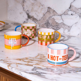 Hottie Sunnie Hot Tea 300ml Stoneware Mugs
