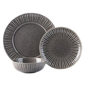 Hottie 12 Piece Laurie Stoneware Dinner Set
