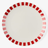 Hottie 12 Piece Red &amp; White Winnie Dinner Set