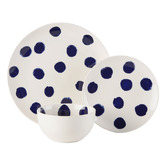 Hottie 12 Piece Pennie Porcelain Dinner Set