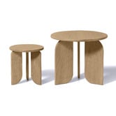 Nordic Street Reinhold Oak Wood Side Table