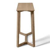Nordic Street Dietrich Oak Wood Console Table