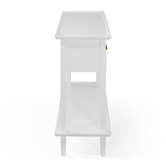 Nordic Street Zwingli 2 Drawer Pine Wood Console Table