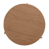 Nordic Street Origen Oak Wood Side Table
