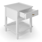 Nordic Street Zwingli Pine Wood Bedside Table