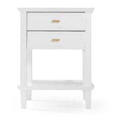 Nordic Street Zwingli Pine Wood Bedside Table