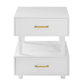 Nordic Street Crossan Pine Wood Bedside Table