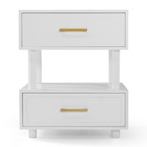 Nordic Street Crossan Pine Wood Bedside Table