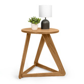 Nordic Street Origen Oak Wood Side Table