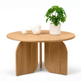 Nordic Street Reinhold Oak Wood Coffee Table