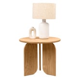Nordic Street Reinhold Oak Wood Side Table