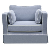 Nordic Street Ocean Stevenson Slipcover Armchair