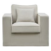 Nordic Street Chiara Slipcover Armchair
