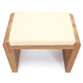 Nordic Street Izyan Cotton &amp; Linen Accent Stool