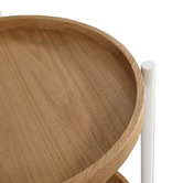 Nordic Street Connor Pine Wood Side Table
