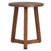 Nordic Street Elroy Oak Wood Side Table