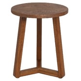 Nordic Street Elroy Oak Wood Side Table