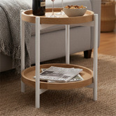 Nordic Street Connor Pine Wood Side Table