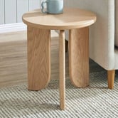 Nordic Street Reinhold Oak Wood Side Table
