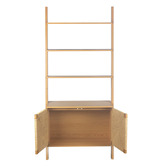 Nordic Street Laila 4 Tier Bookshelf