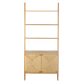 Nordic Street Laila 4 Tier Bookshelf