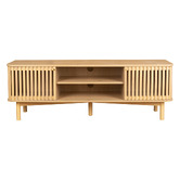 Nordic Street Carrie 2 Door Rubberwood TV Unit
