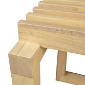 Nordic Street Oonagh Rubberwood Stool