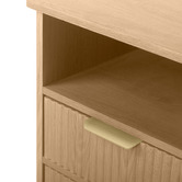 Nordic Street Blanche Bedside Table