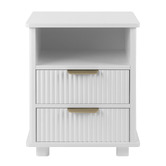 Nordic Street Blanche Bedside Table