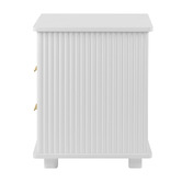 Nordic Street Blanche Bedside Table