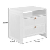 Nordic Street Blake Bedside Table
