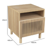 Nordic Street Keira Bedside Table