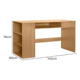 Nordic Street Armi Flutted Desk