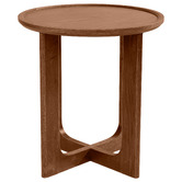 Nordic Street Anselm Wood Side Table