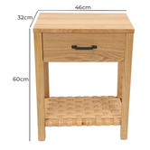 Nordic Street Zabriel Bedside Table