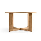 Nordic Street Anselm Round Oak Wood Coffee Table