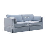 Nordic Street Ocean Stevenson 3 Seater Slipcover Sofa