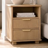 Nordic Street Blanche Bedside Table