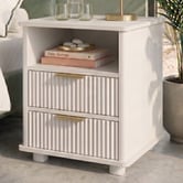 Nordic Street Blanche Bedside Table